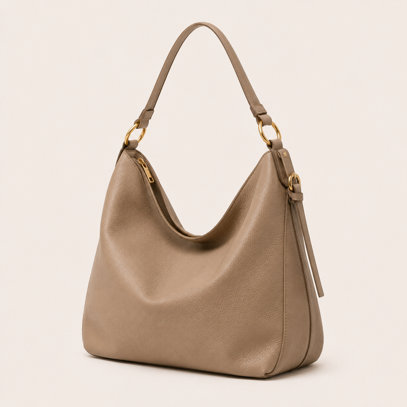 Soft‑Slouchy Hobo Shoulder Bag