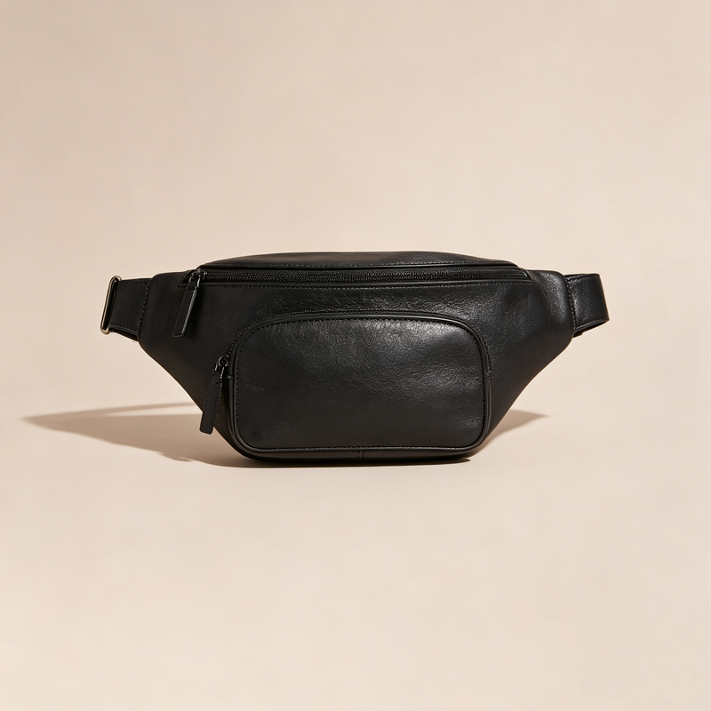 Minimalist PU Fanny Pack Waist Crossbody Bag