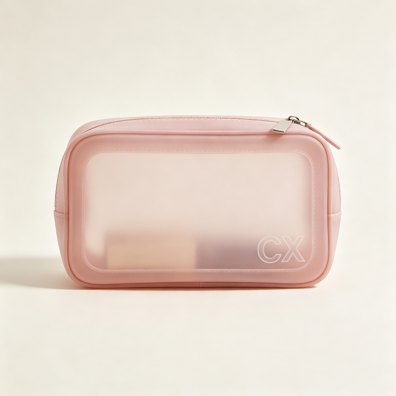 Square Clear TPU Travel Wash Bag