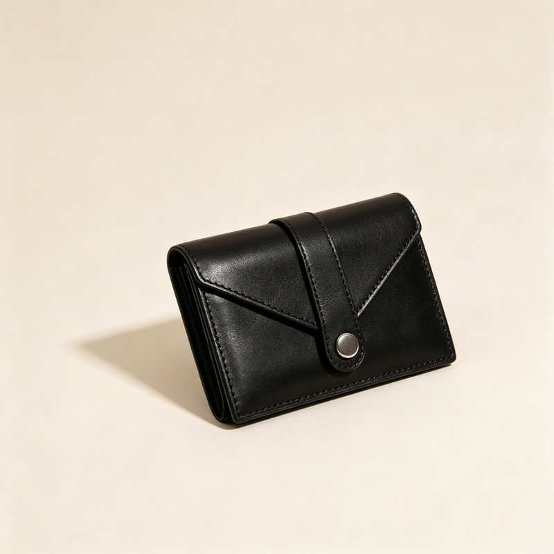 Envelope Style PU Clutch Crossbody Purse