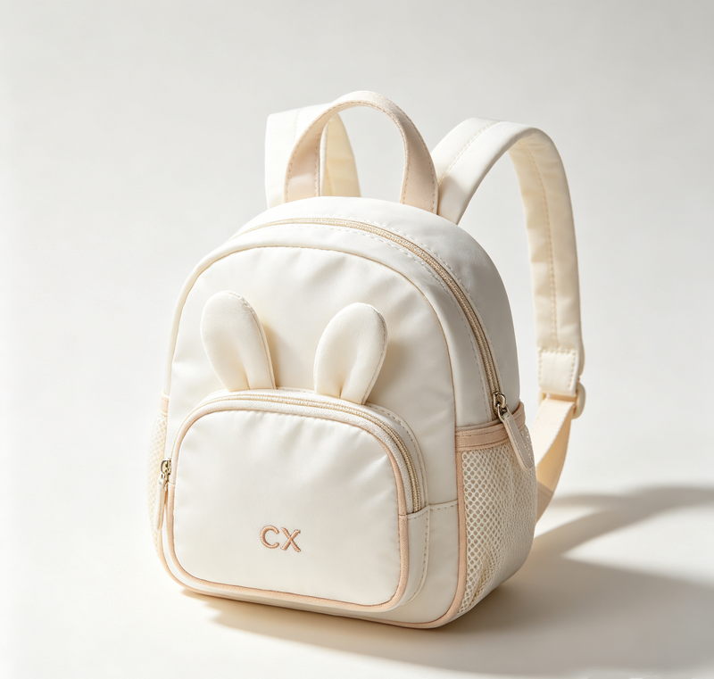 3D Bunny Ear Toddler Light Backpack