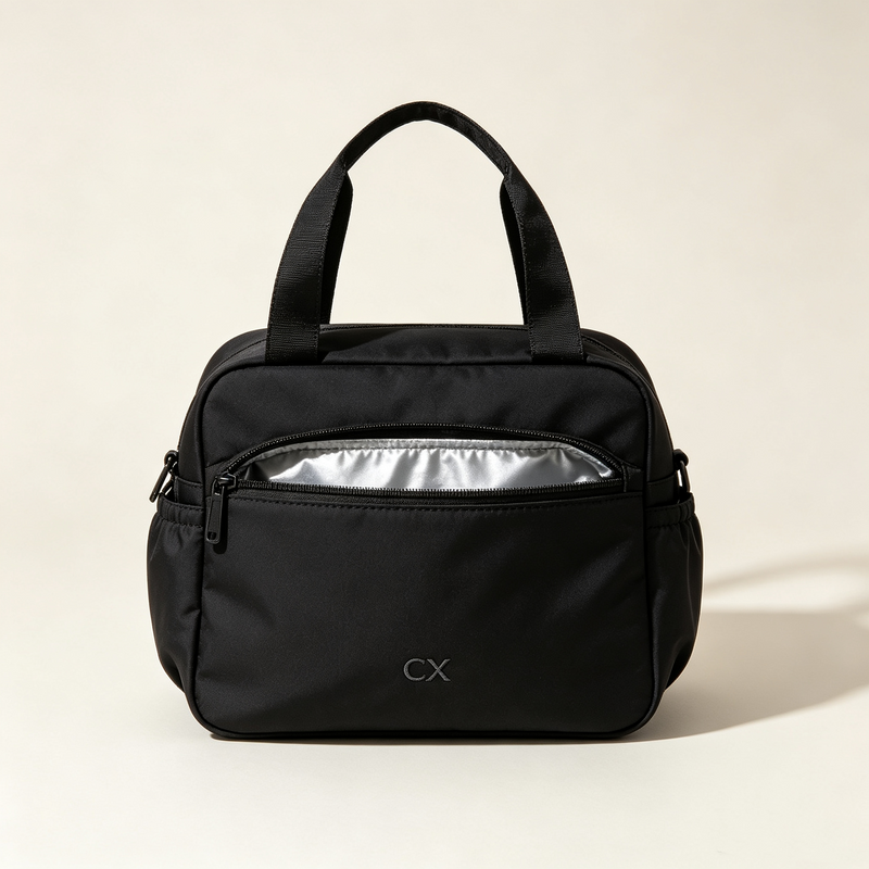 Kids Insulated Nylon Lunch Tote Bag